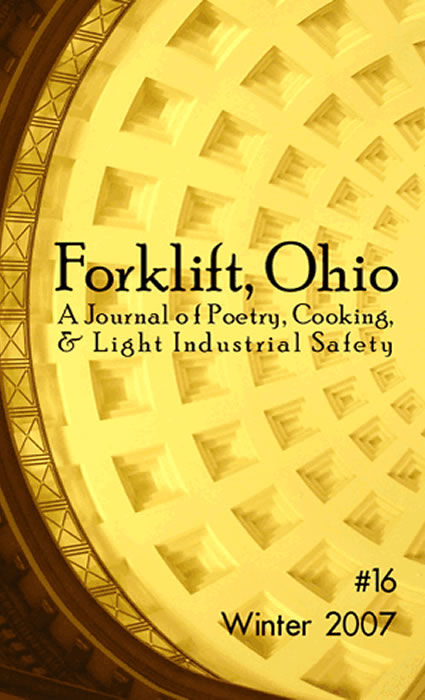 Forklift, Ohio - Issue #16 (Winter 2008)