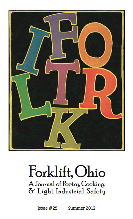 Forklift, Ohio Issue #25 (Summer 2012) - cover
