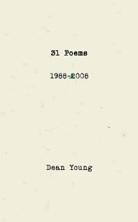 Cover image: 31 Poems (1988-2008) - book by Dean Young